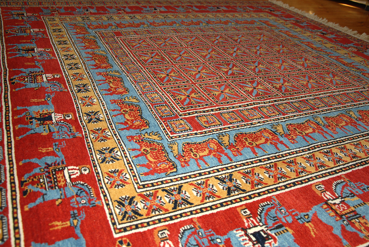 "Pazyryk" carpet (based on the famous Pazyryk rug the oldest known